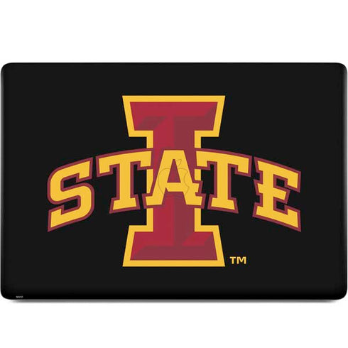 Iowa State University Primary Logo Black MacBook Skins